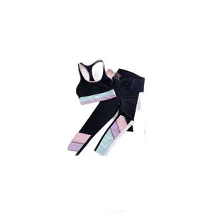 Beach Riot - Bailey Color Block Pastel Leggings | L
